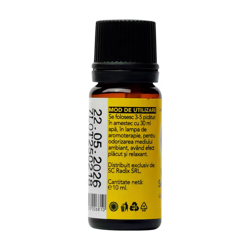 Ulei Aromoterapie de vanilie si scortisoara, 10 ml, Solaris