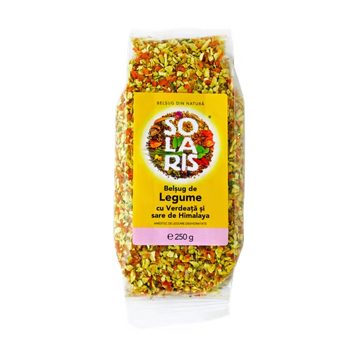 Belsug De Legume Cu Verdeata Si Sare Roz De Himalaya 250G Ð Solaris