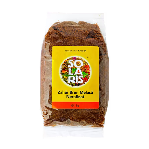 Zahar Brun Nerafinat Melasa 1Kg, Solaris