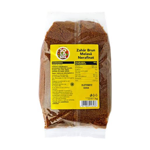 Zahar Brun Nerafinat Melasa 1Kg, Solaris