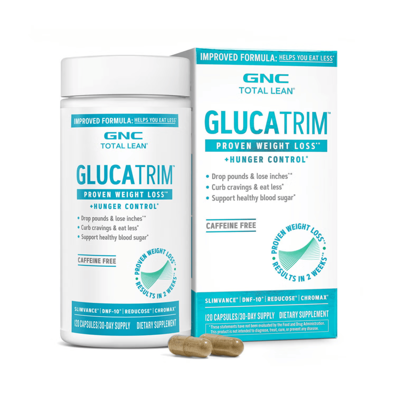 GNC Total Lean Glucatrim Formula Avansata, 120 Cps