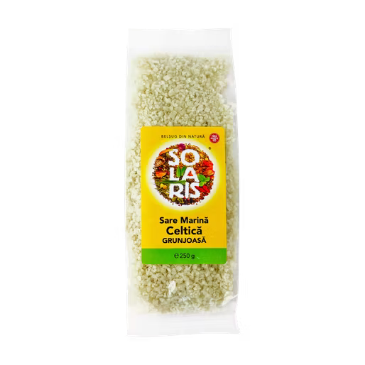 Sare Marina Celtica Grunjoasa, 250 G, Solaris