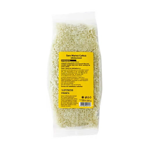 Sare Marina Celtica Grunjoasa, 250 G, Solaris