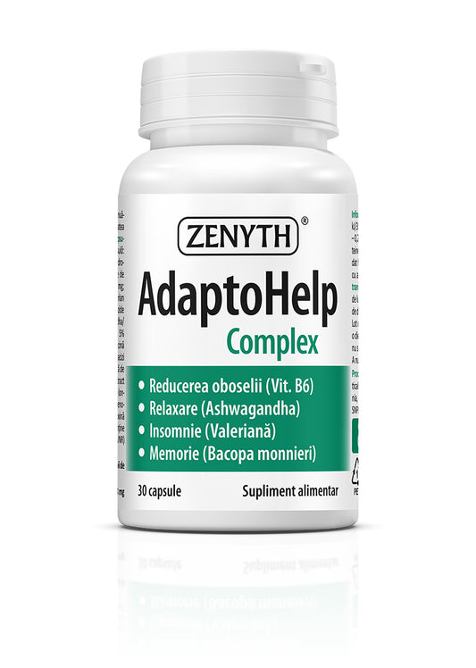 AdaptoHelp Complex, pentru energie si memorie, 30 capsule, Zenyth