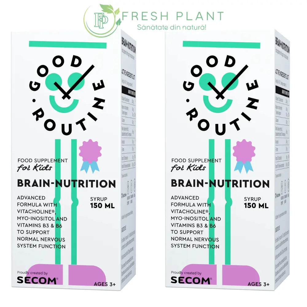 Pachet 2x Brain-Nutrition, 150 ml, Secom