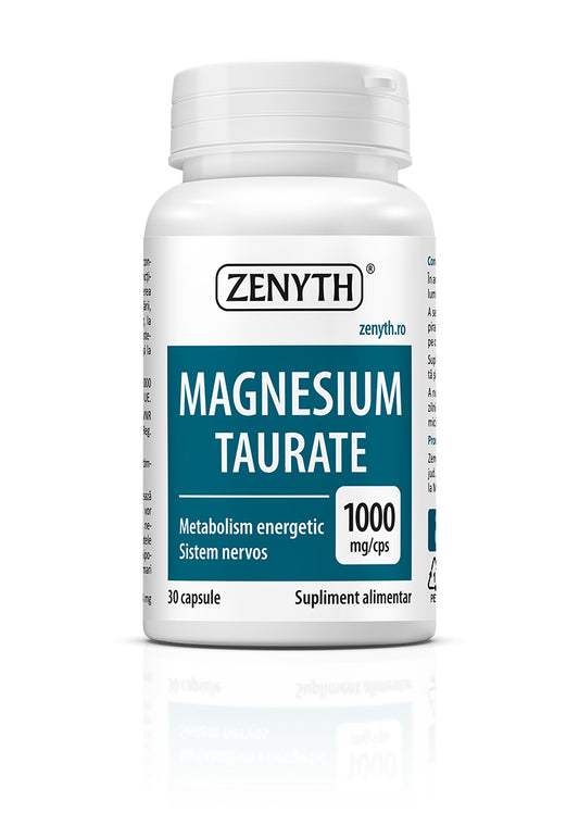 Magnesium Taurate, 30 capsule, Zenyth