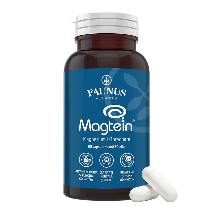 Magneziu L-treonat Magtein, 90 capsule, Faunus Plant