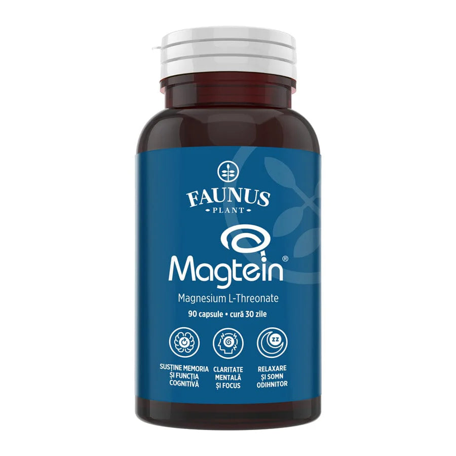 Magneziu L-treonat Magtein, 90 capsule, Faunus Plant