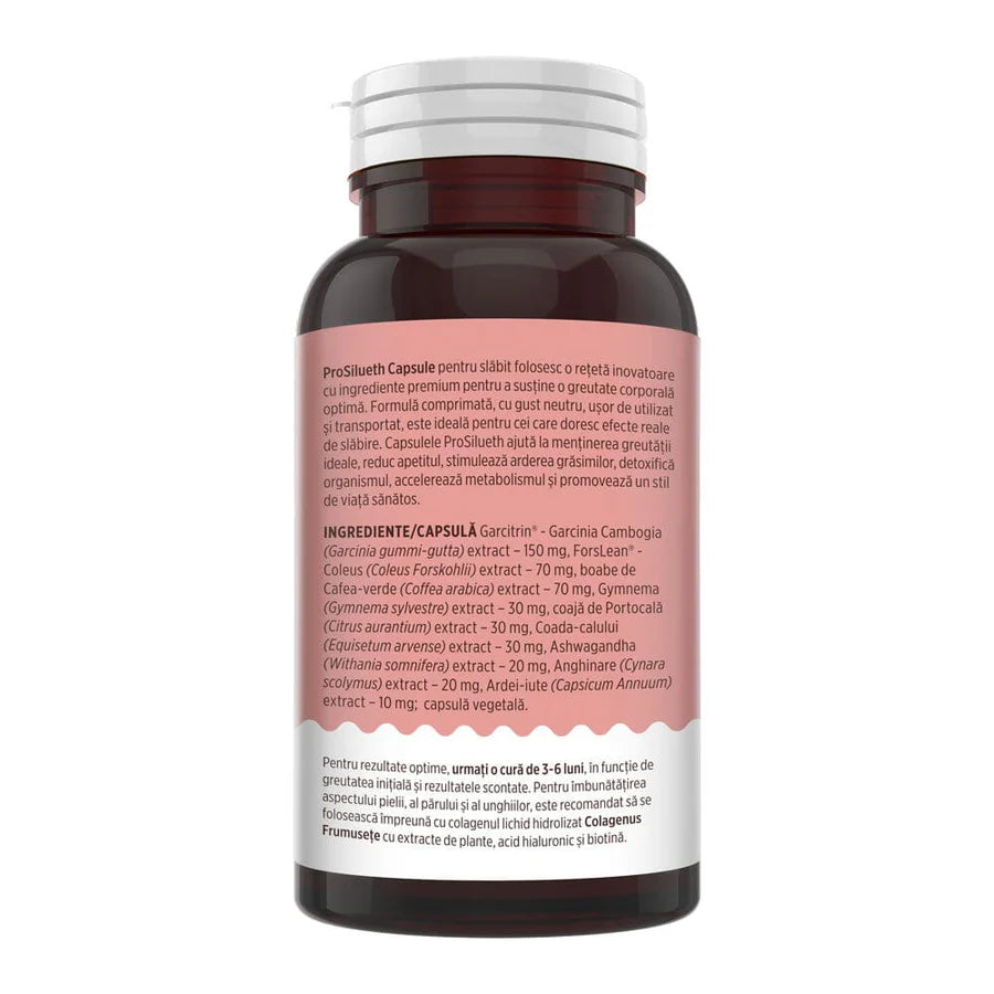 Pro Silueth, 90 capsule vegetale, Faunus Plant