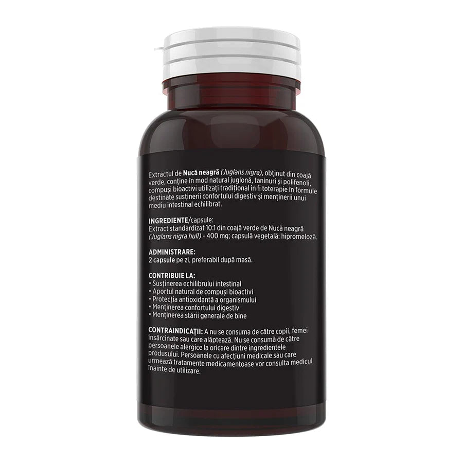 Nuca Neagra 400 mg, 60 capsule, Faunus Plant