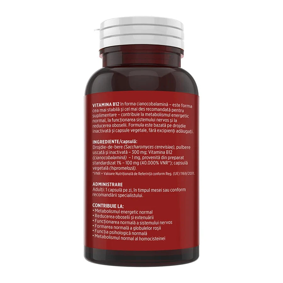 Vitamina B12, 30 capsule, Faunus Plant