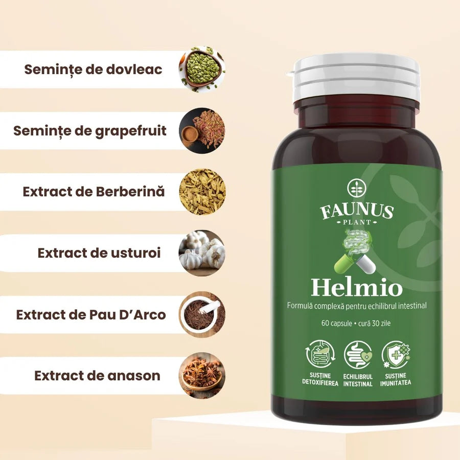 Helmio, 60 capsule, Faunus Plant