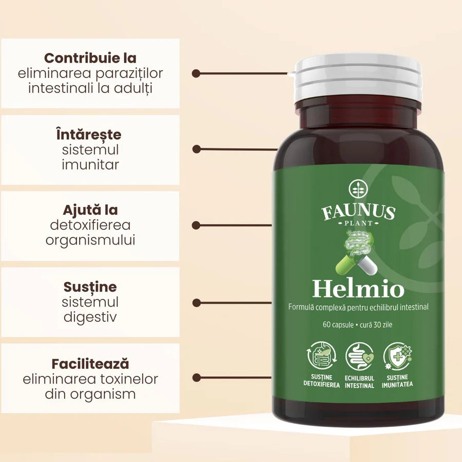 Helmio, 60 capsule, Faunus Plant