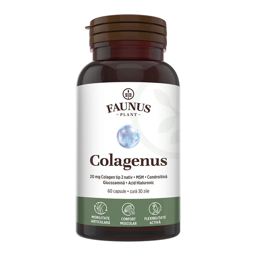 Colagen tip 2 Colagenus, 60 capsule, Faunus Plant
