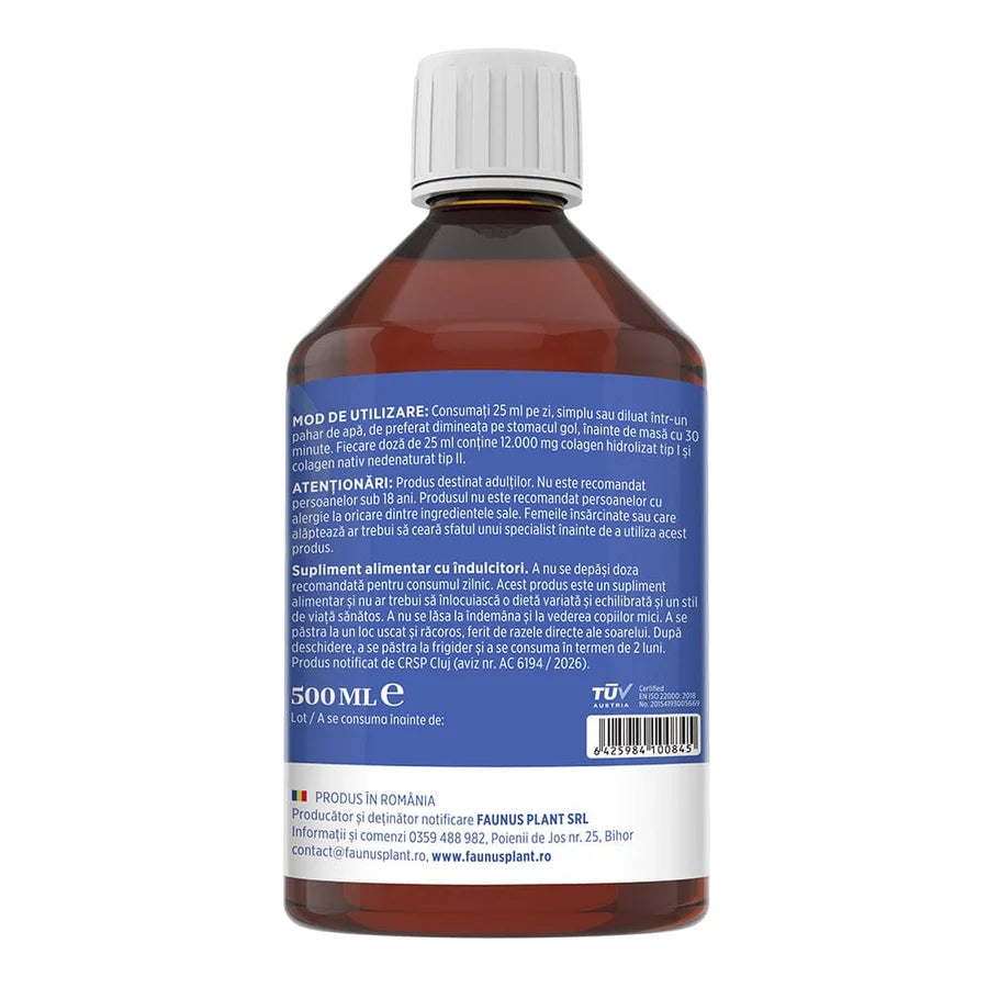 Colagenus Articulatii Forte 500ml, Faunus Plant