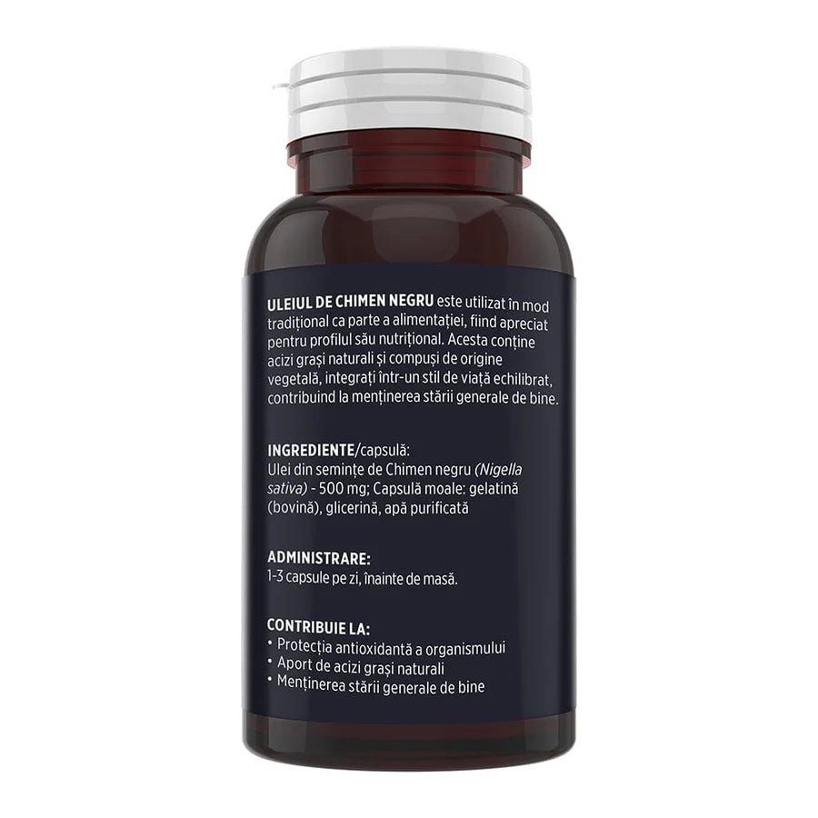 Chimen Negru 500 mg, 90 Capsule Moi, Faunus Plant