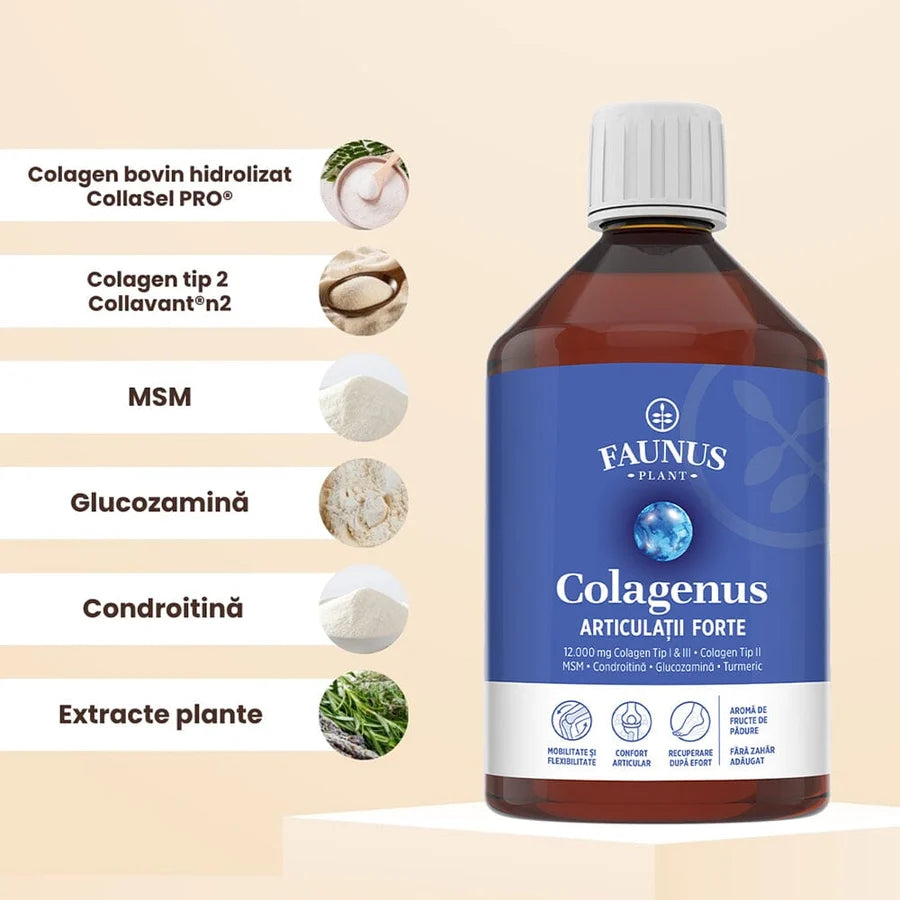 Colagenus Articulatii Forte 500ml, Faunus Plant