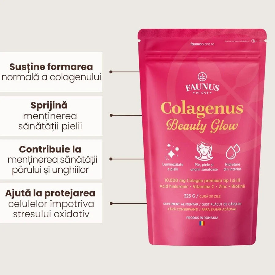 Colagenus Beauty Glow, 325g, Faunus Plant