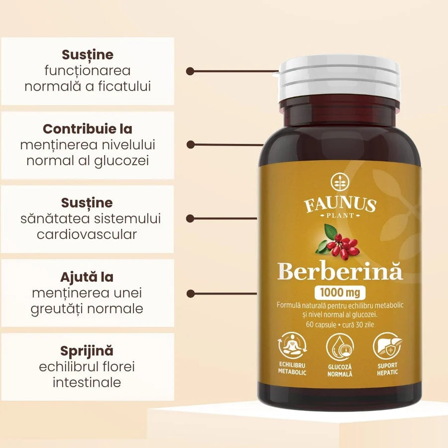 Berberina, 60 capsule, Faunus Plant