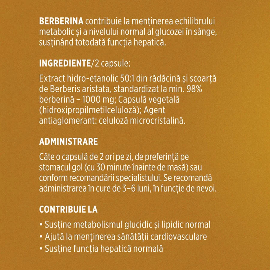 Berberina, 60 capsule, Faunus Plant