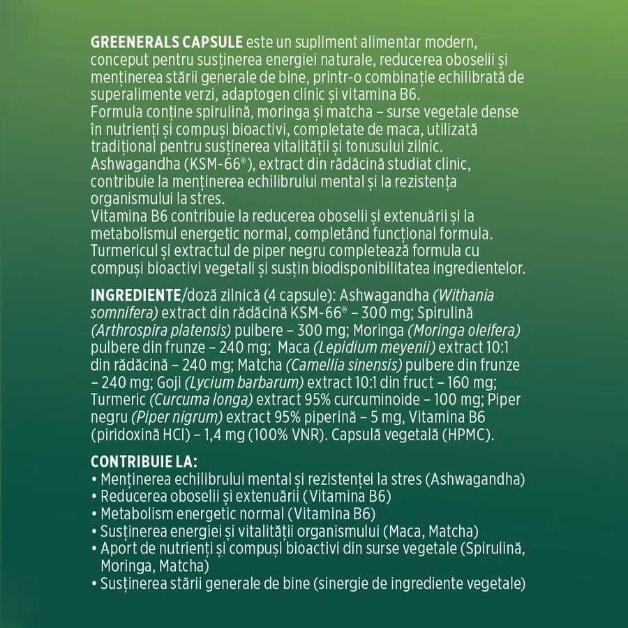 Greenerals, 120 capsule, Faunus Plant