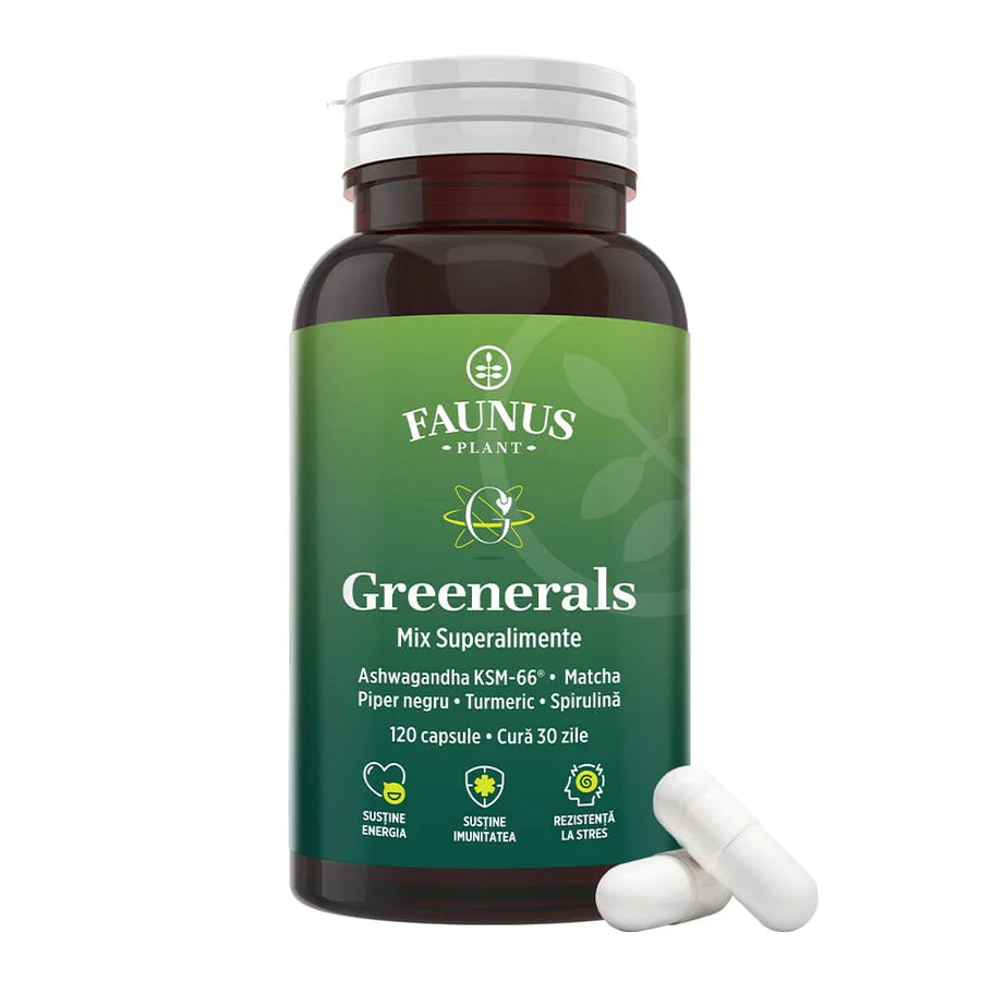 Greenerals, 120 capsule, Faunus Plant