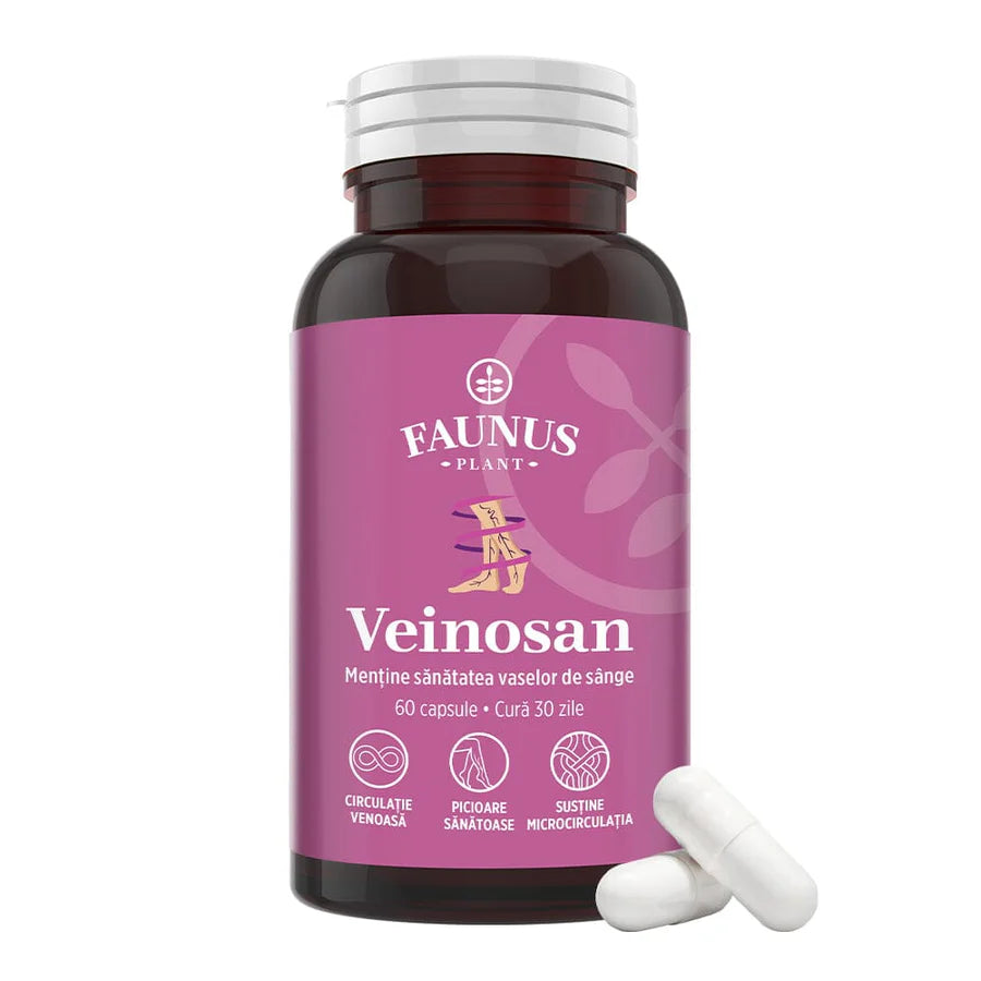 Veinosan, 60 capsule, Faunus Plant