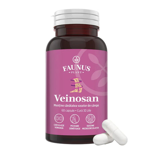 Veinosan, 60 capsule, Faunus Plant