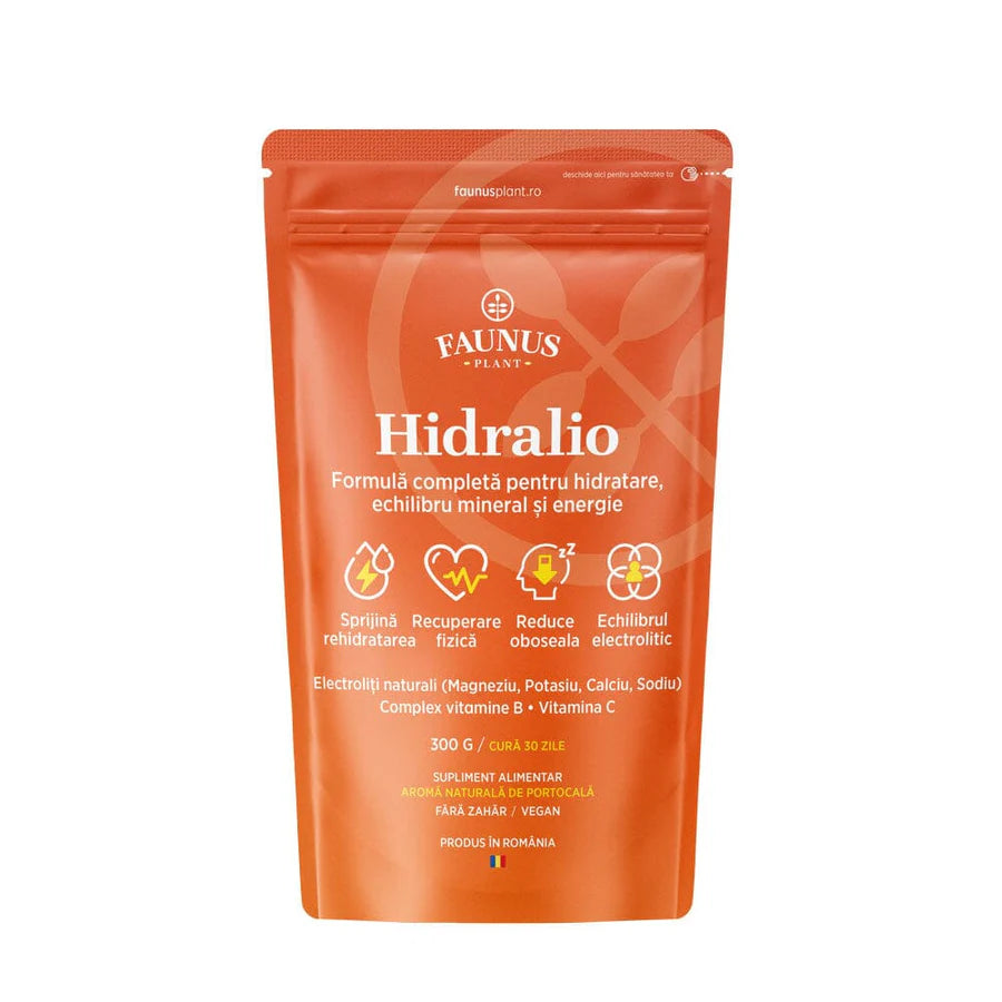 Hidralio electroliti naturali pudra, 300g, Faunus Plant
