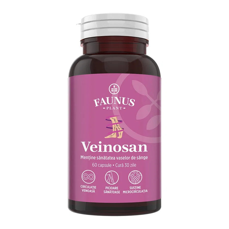 Veinosan, 60 capsule, Faunus Plant