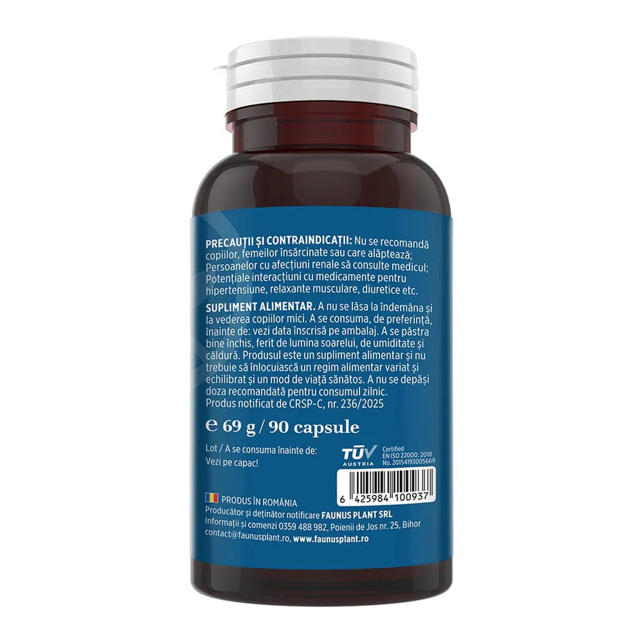 Magneziu L-treonat Magtein, 90 capsule, Faunus Plant