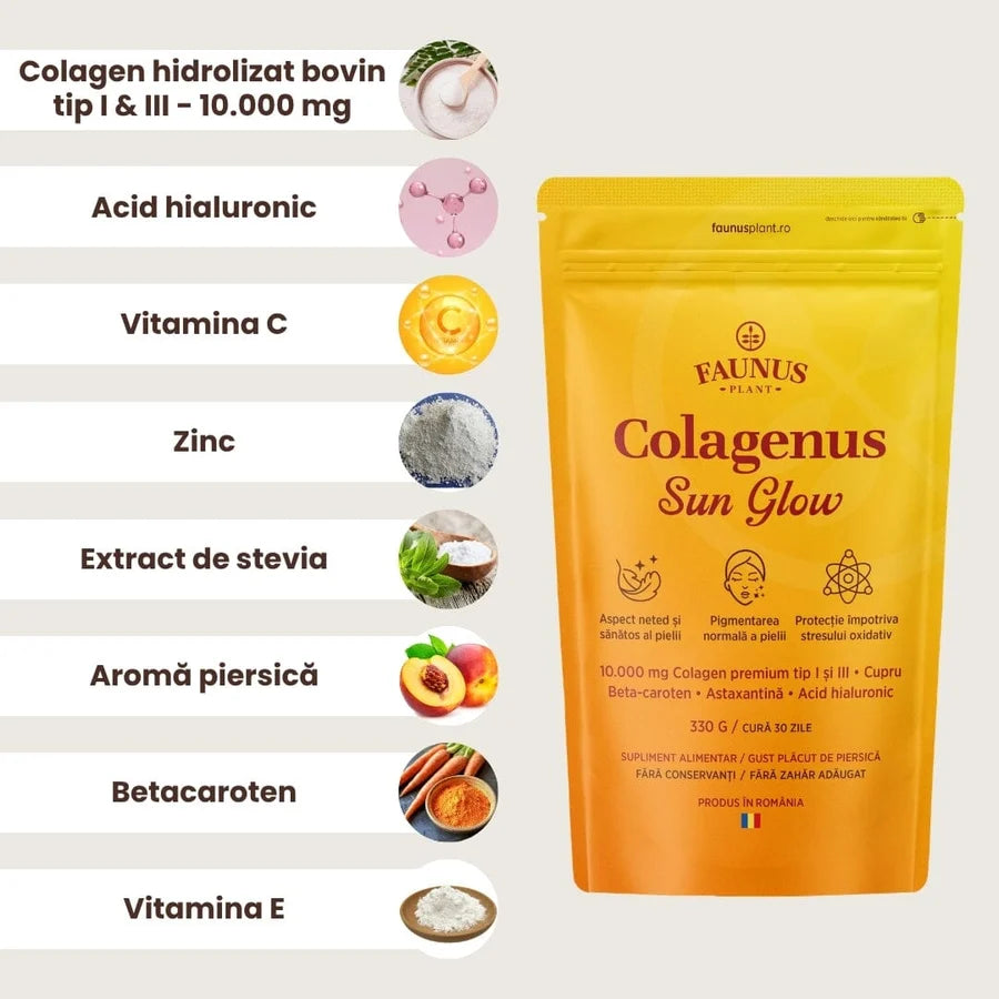 Colagenus Sun Glow, 330g, Faunus Plant