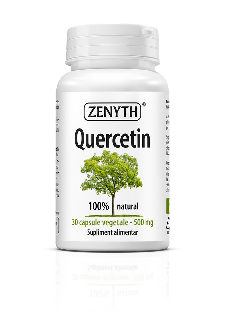 Quercetin 500mg, 30 capsule vegetale, Zenyth