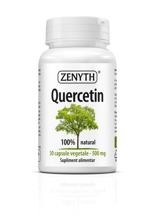 Quercetin 500mg, 30 capsule vegetale, Zenyth