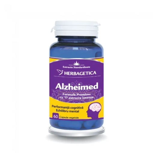 Alzheimed, 60 capsule, Herbagetica