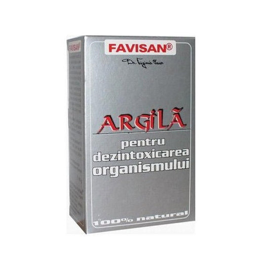 Argila pulbere, 100g, Favisan