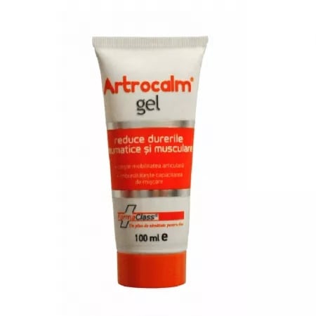 Artrocalm gel pentru dureri reumatice si musculare, 100 ml, FarmaClass