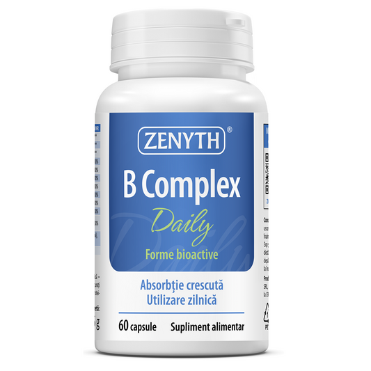 B Complex Daily, 60 capsule, Zenyth Pharmaceuticals