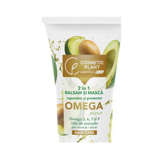 Balsam, Masca 2In1 Reparator Si Protector Omega Plus 150Ml, Cosmetic Plant