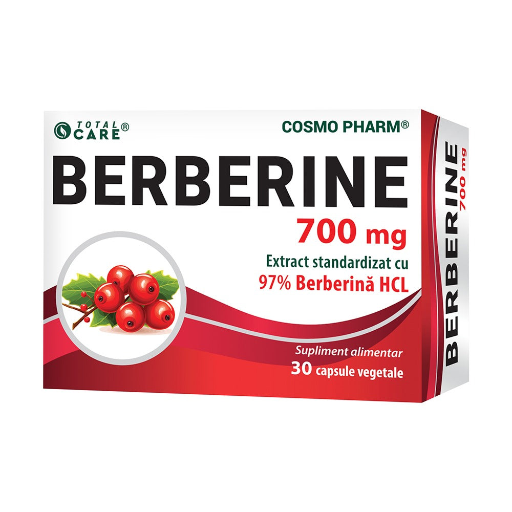 Berberina, 700 mg, 30 capsule, Cosmopharm
