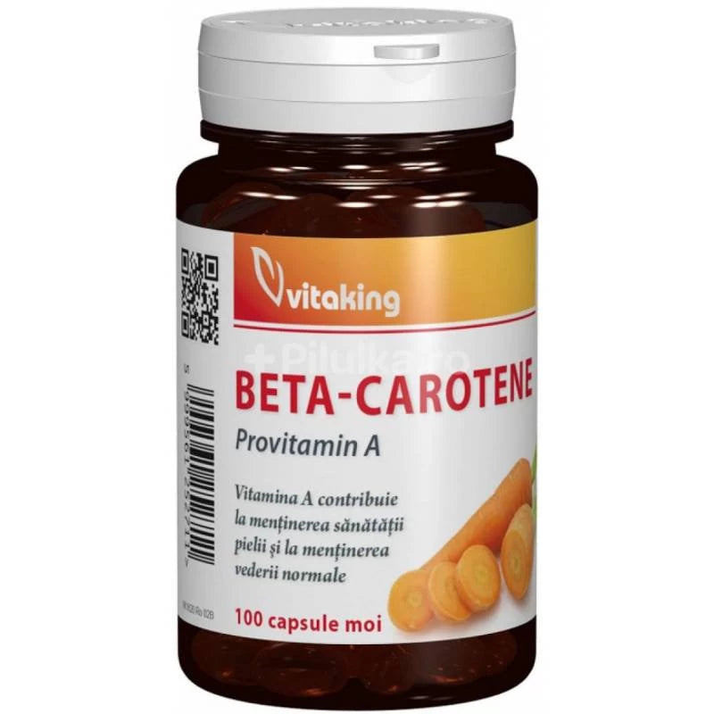 Betacaroten Natural, 100 Cps, Vitaking
