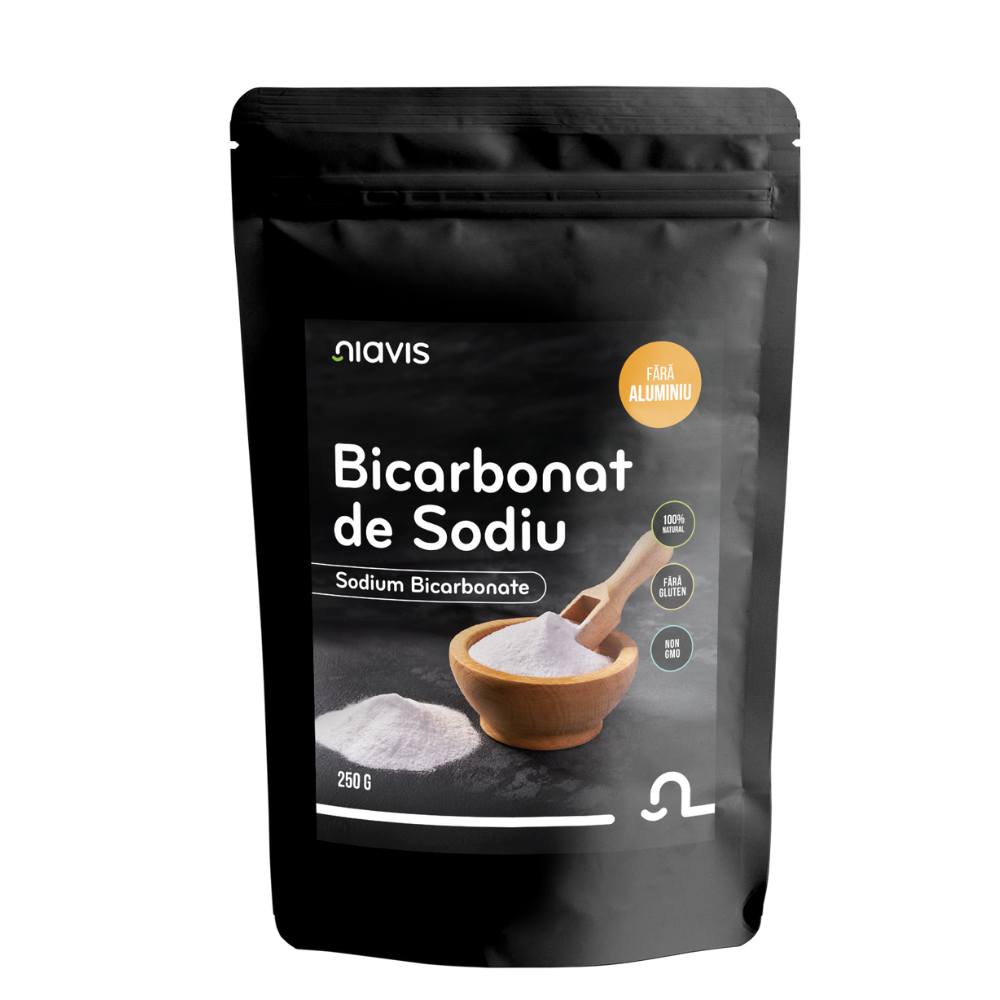 Bicarbonat de sodiu, 250 g, Niavis Bio