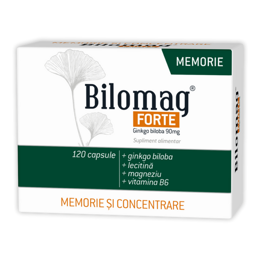Bilomag forte memorie, 120 capsule, Zdrovit