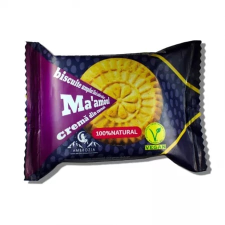 Biscuiti cu crema de curmale Ma Amoul, 60g, Ambrozia