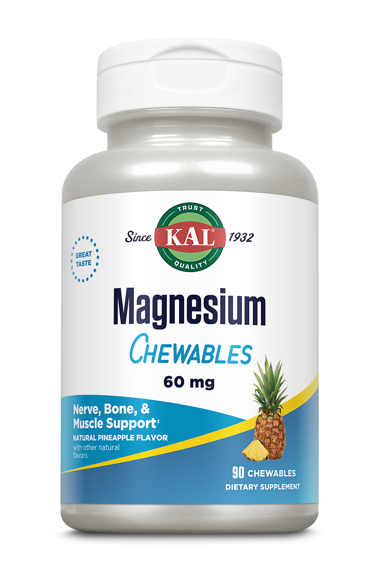 Magnesium Chewable, 30 tablete masticabile, Secom