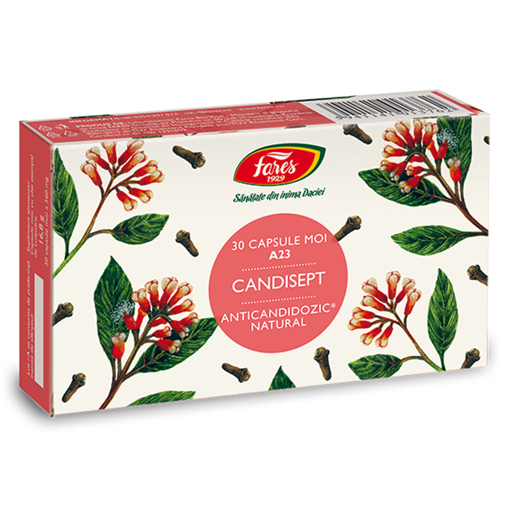 Candisept A23, 30 capsule moi, Fares