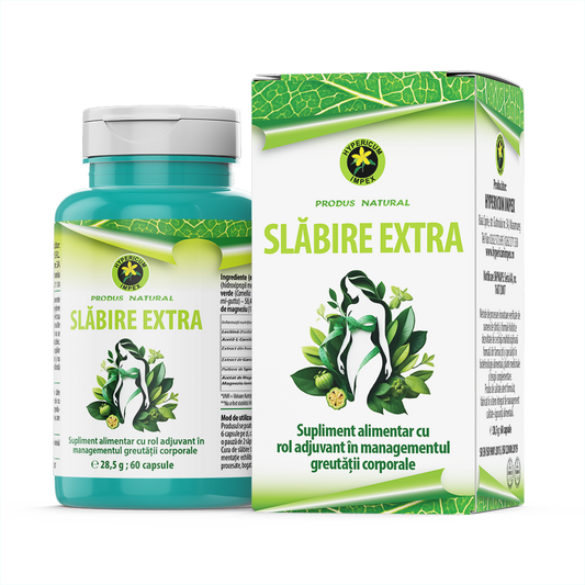 Capsule slabire extra, 60 capsule, Hypericum