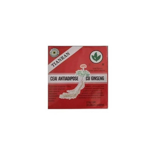 Ceai Antiadipos Cu Ginseng, 30Dz, Advancemed