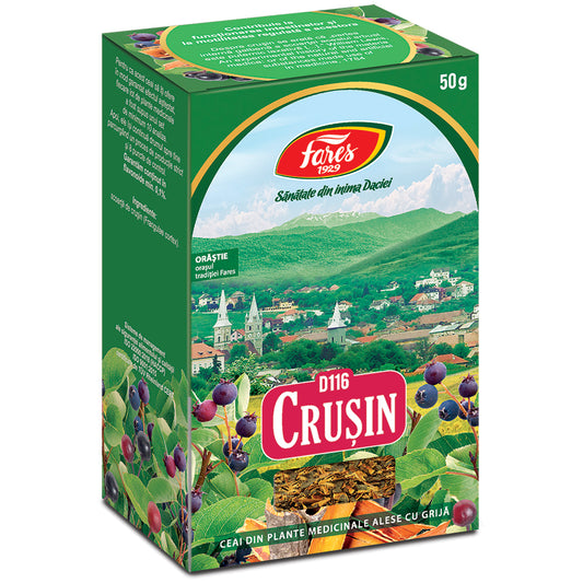 Ceai Crusin scoarta D 116, 50 g, Fares