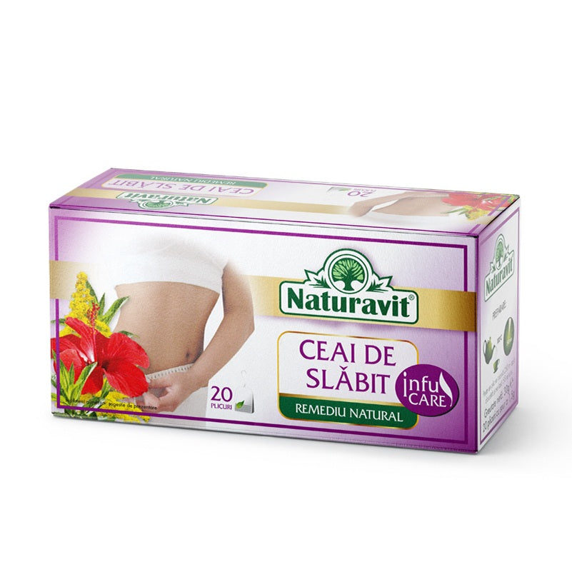 Ceai de slabit, 20 plicuri, Naturavit